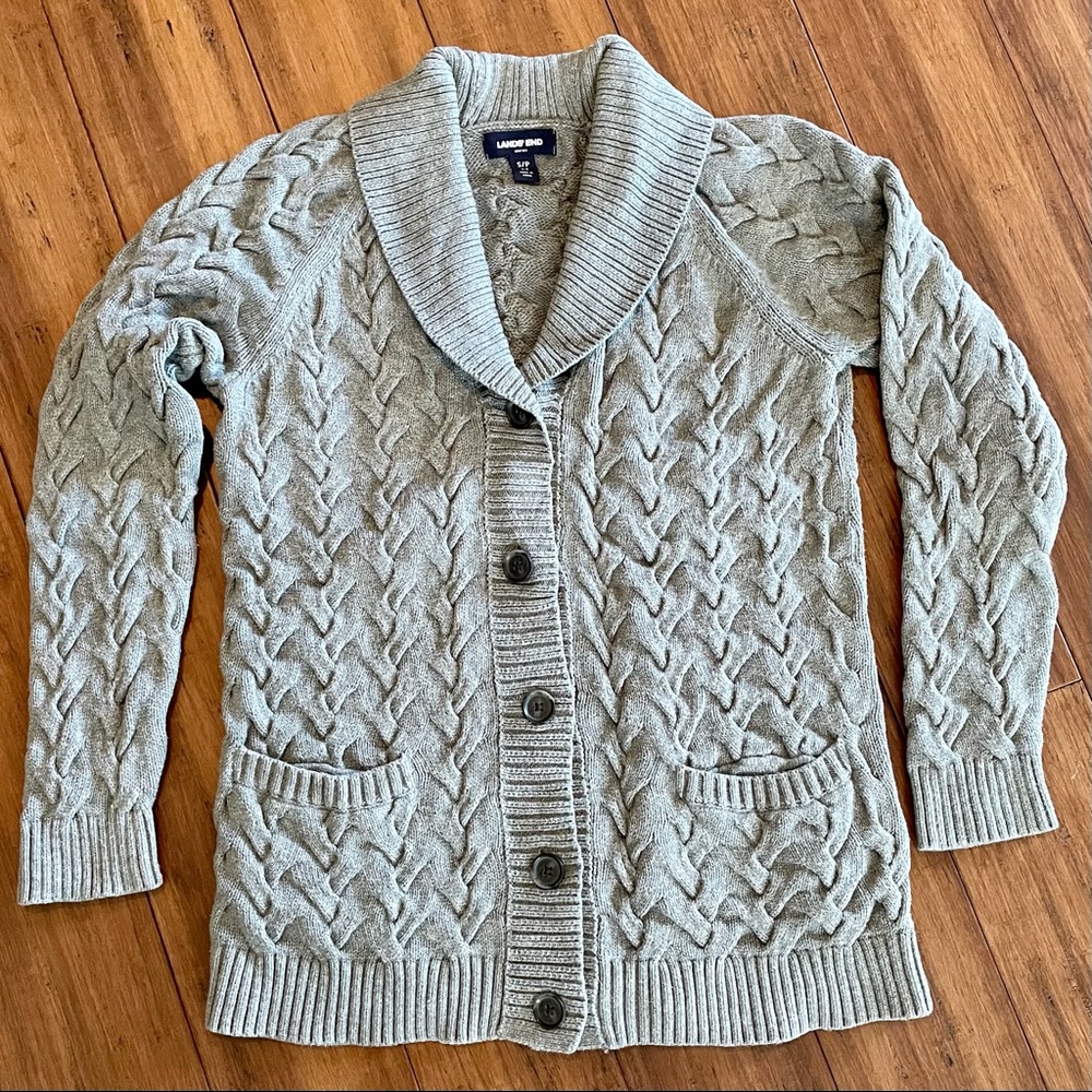 Lands End Drifter Cardigan